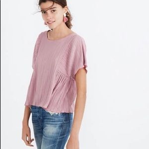 Madewell Micro Pleated Blouse